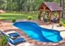 Fiberglass pool chemical balance and water care